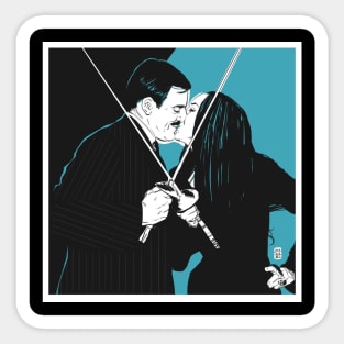 TV Addams Family Sticker